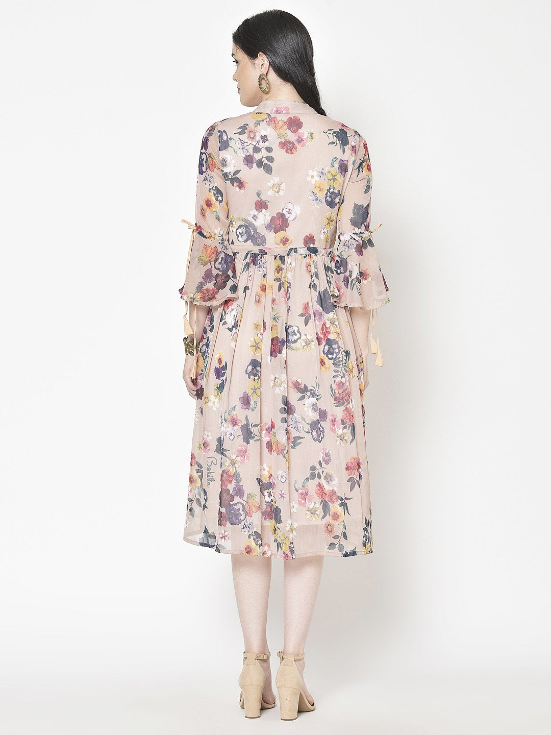 Cation Printed Dress