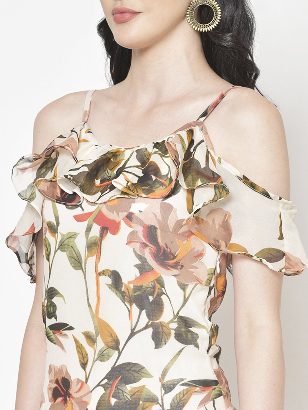 Cation Printed Dress