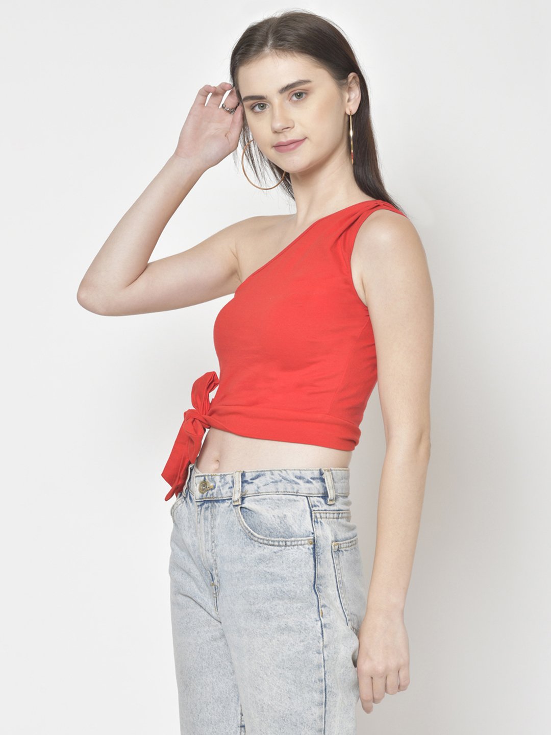 Cation Red Solid Top