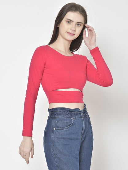 Cation Pink Solid Top
