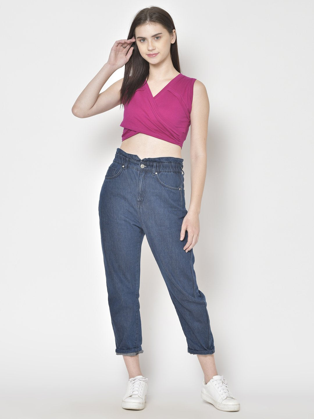 Cation Magenta Solid Top