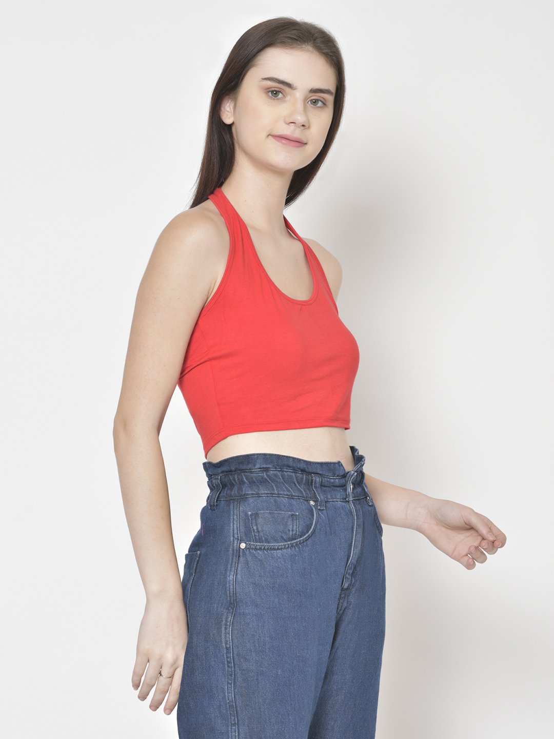 Cation Red Solid Top