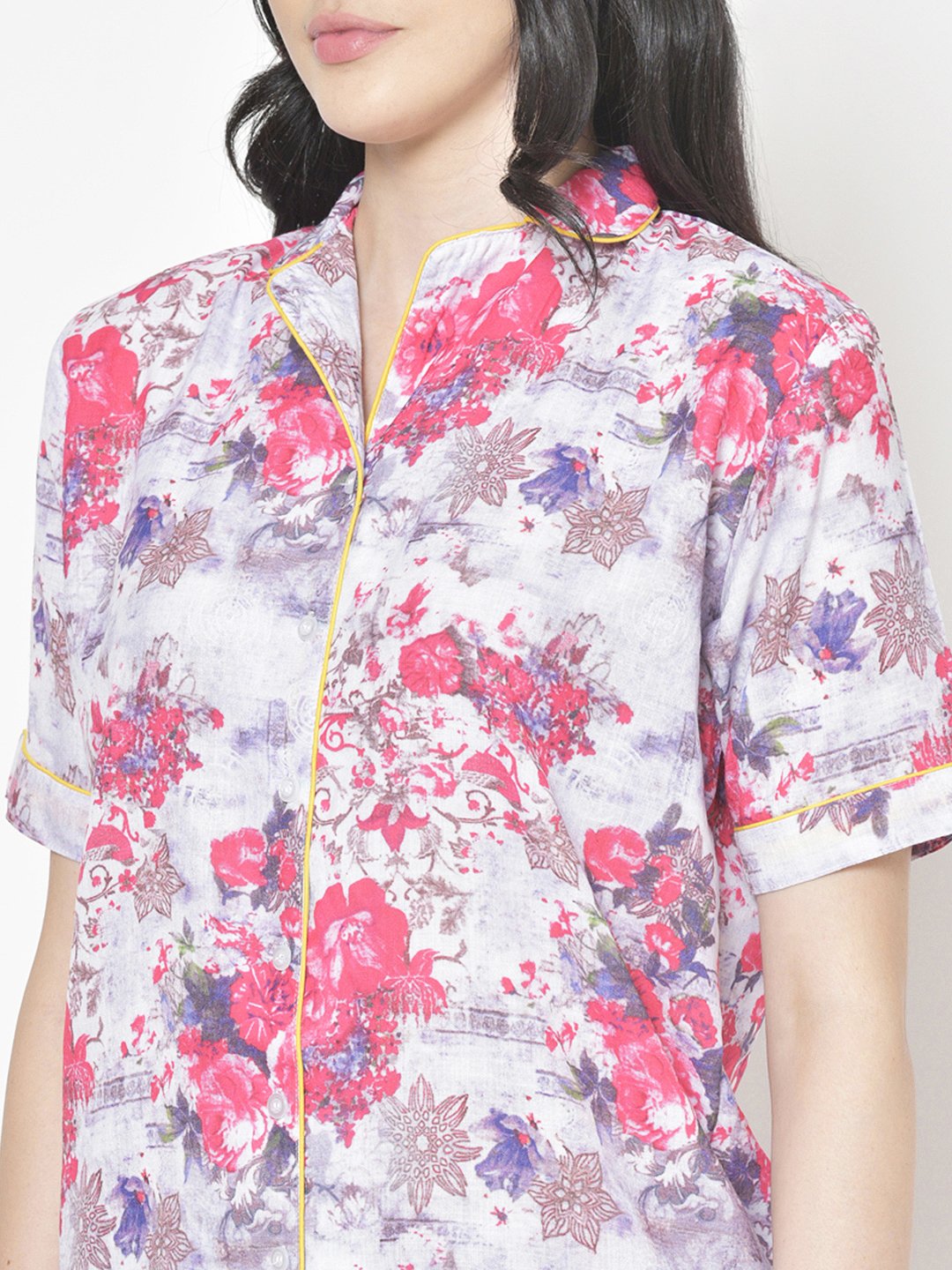 Cation Printed Night Suit
