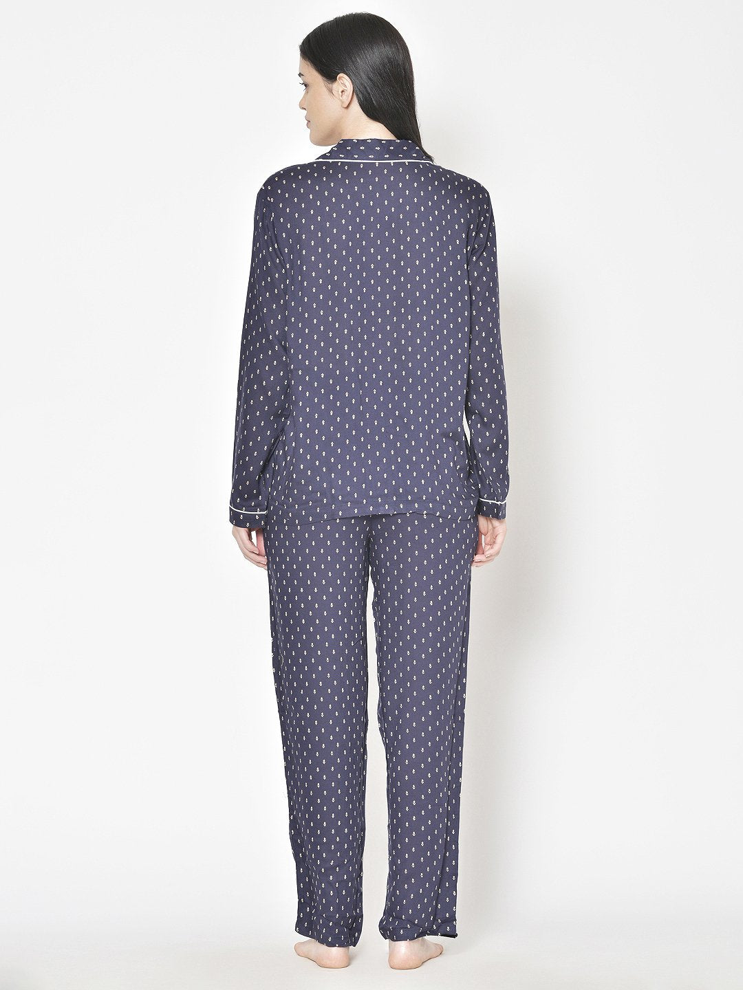 Cation Printed Night Suit