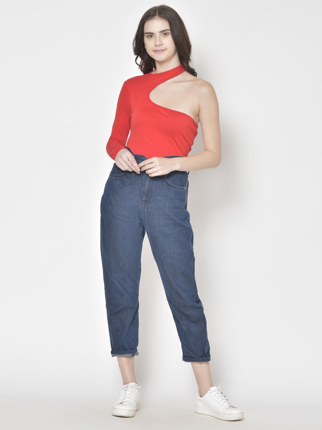 Cation Red Solid Top