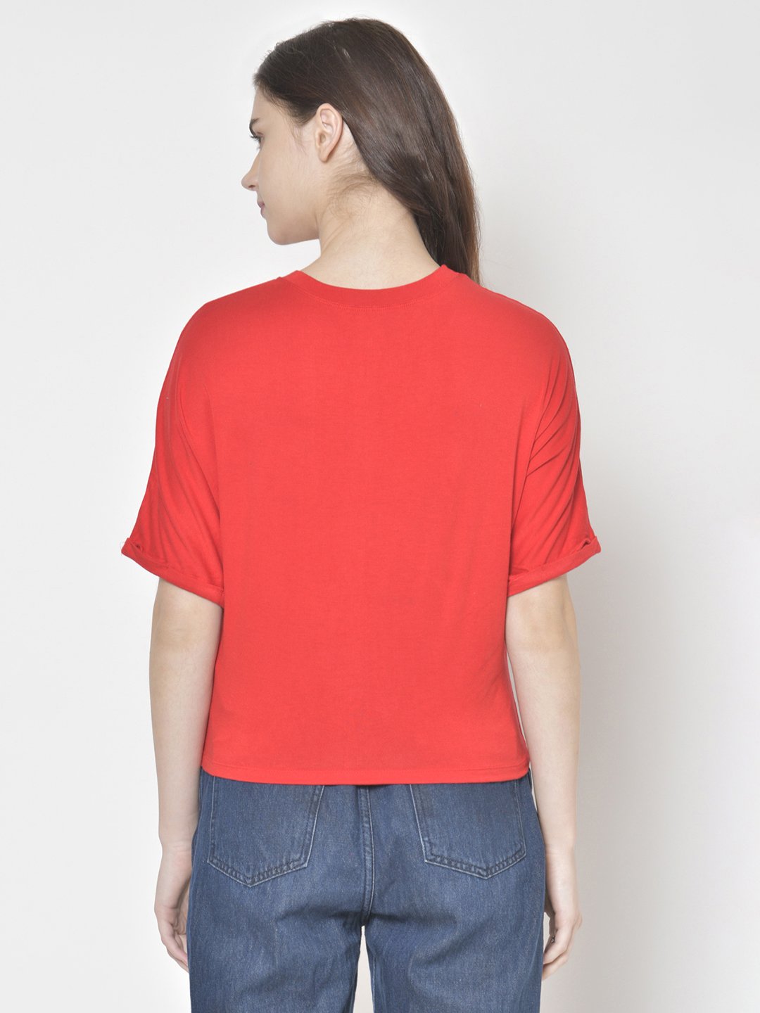 Cation Red Solid Top