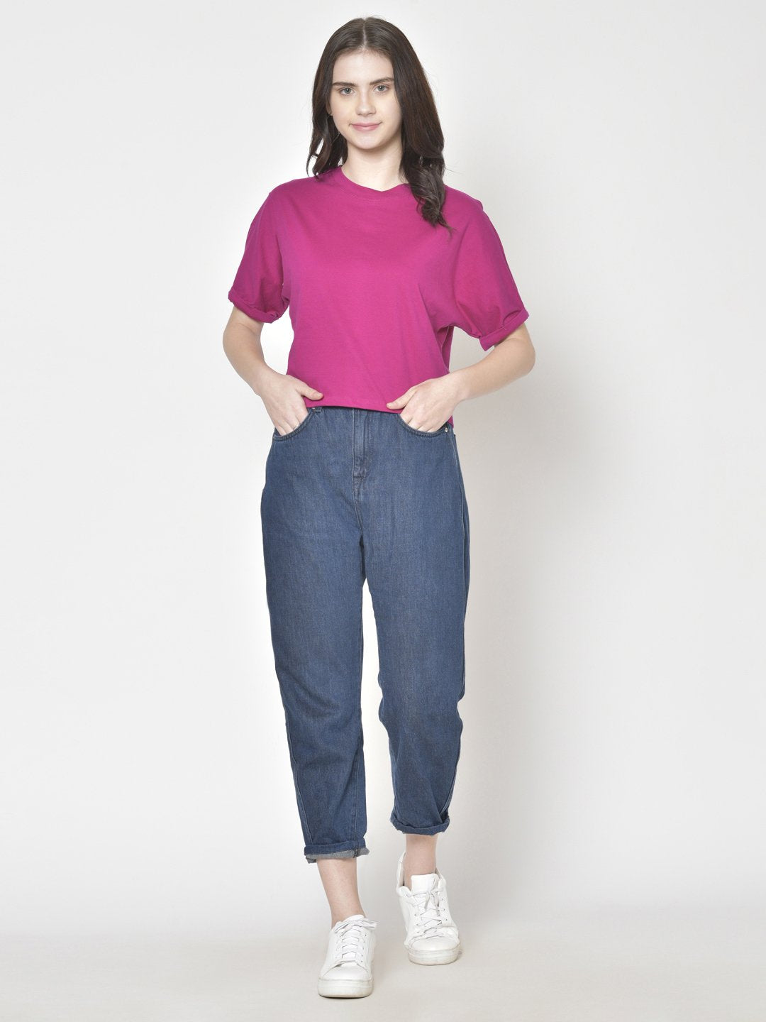 Cation Magenta Solid Top
