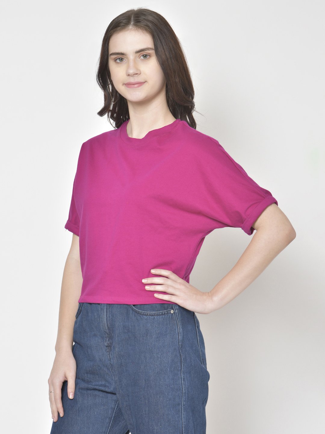 Cation Magenta Solid Top