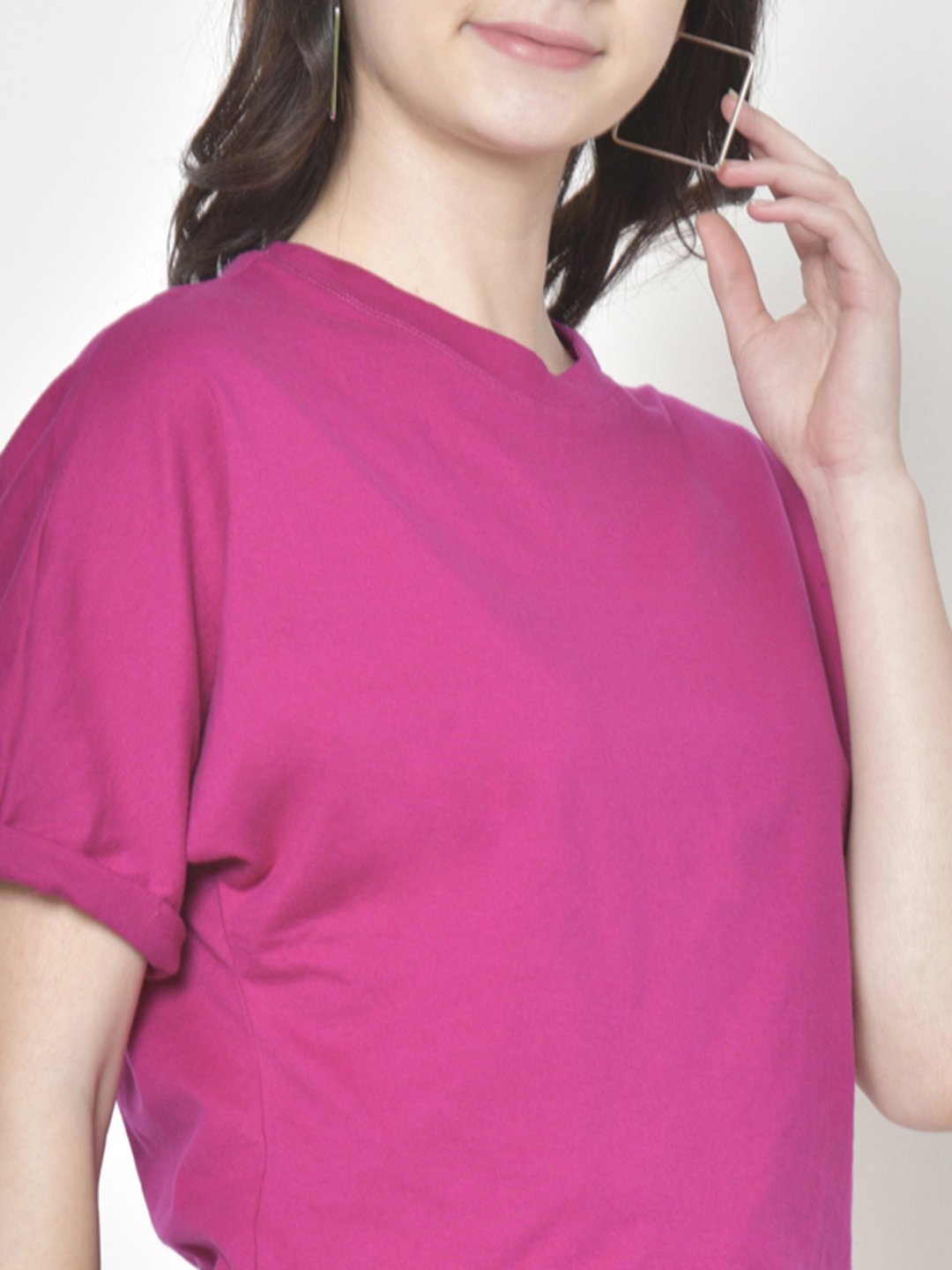Cation Magenta Solid Top