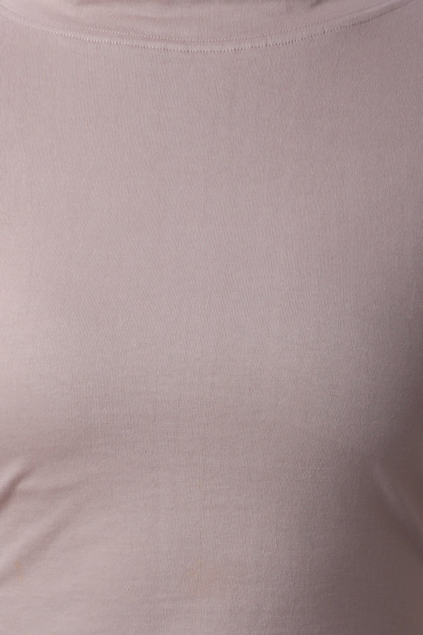 Cation Beige Cotton Crop Top