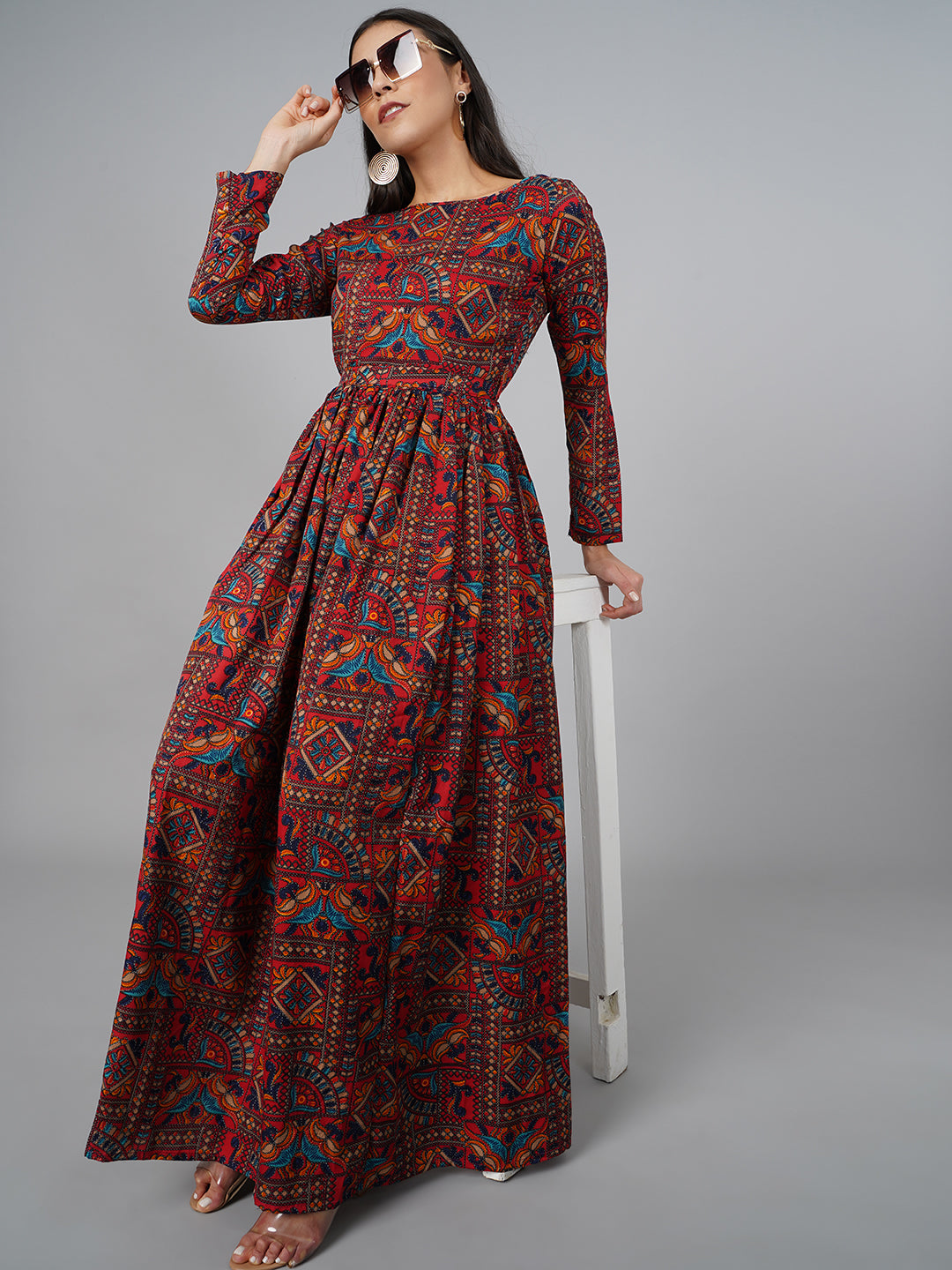 SCORPIUS Multicolour Maxi Dress