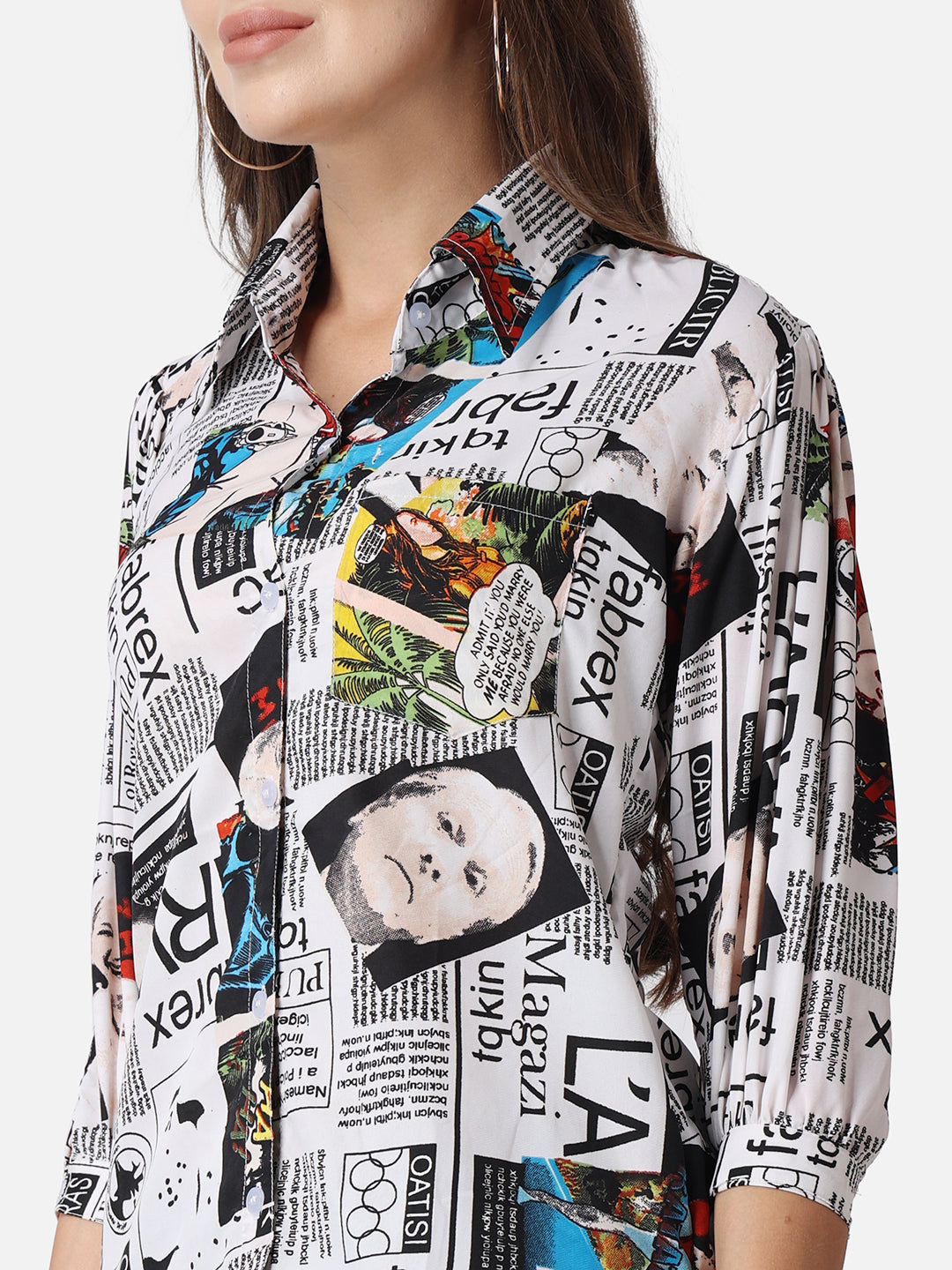 SCORPIUS Typography Printed Casual Shirt