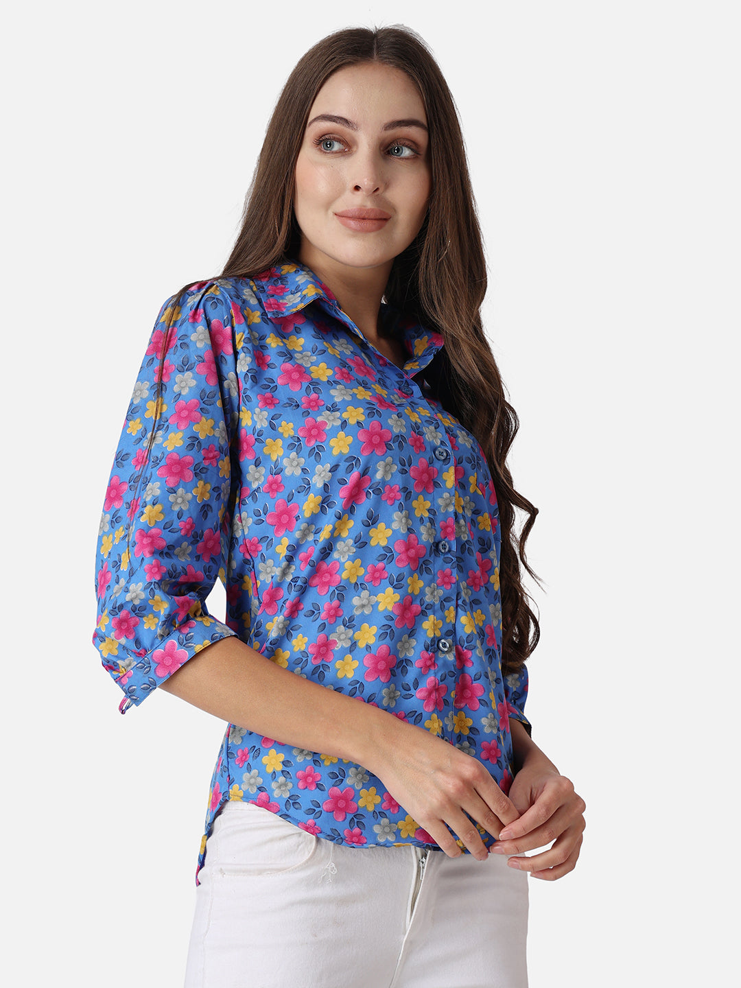 SCORPIUS Floral Printed Casual Shirt