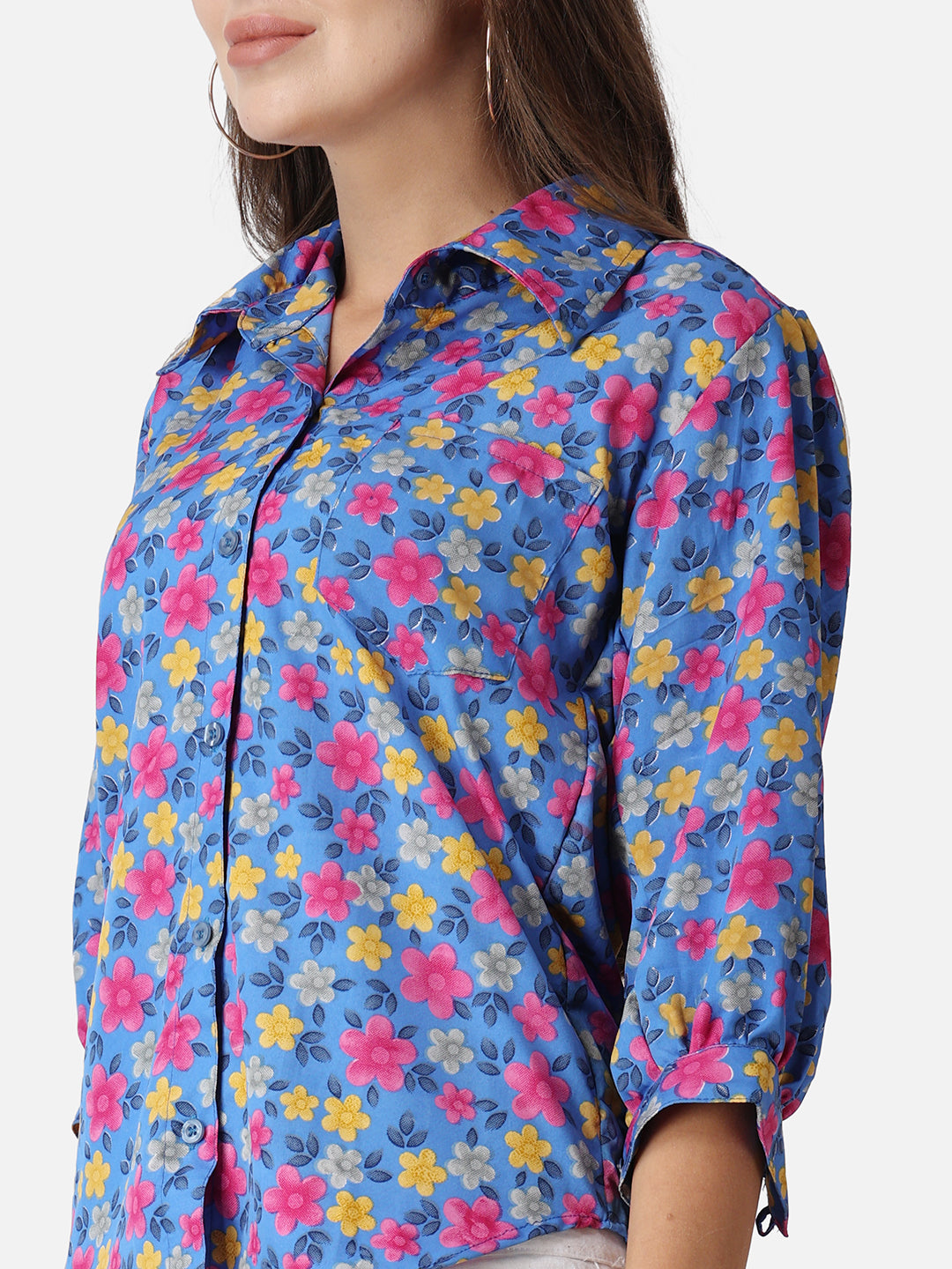 SCORPIUS Floral Printed Casual Shirt