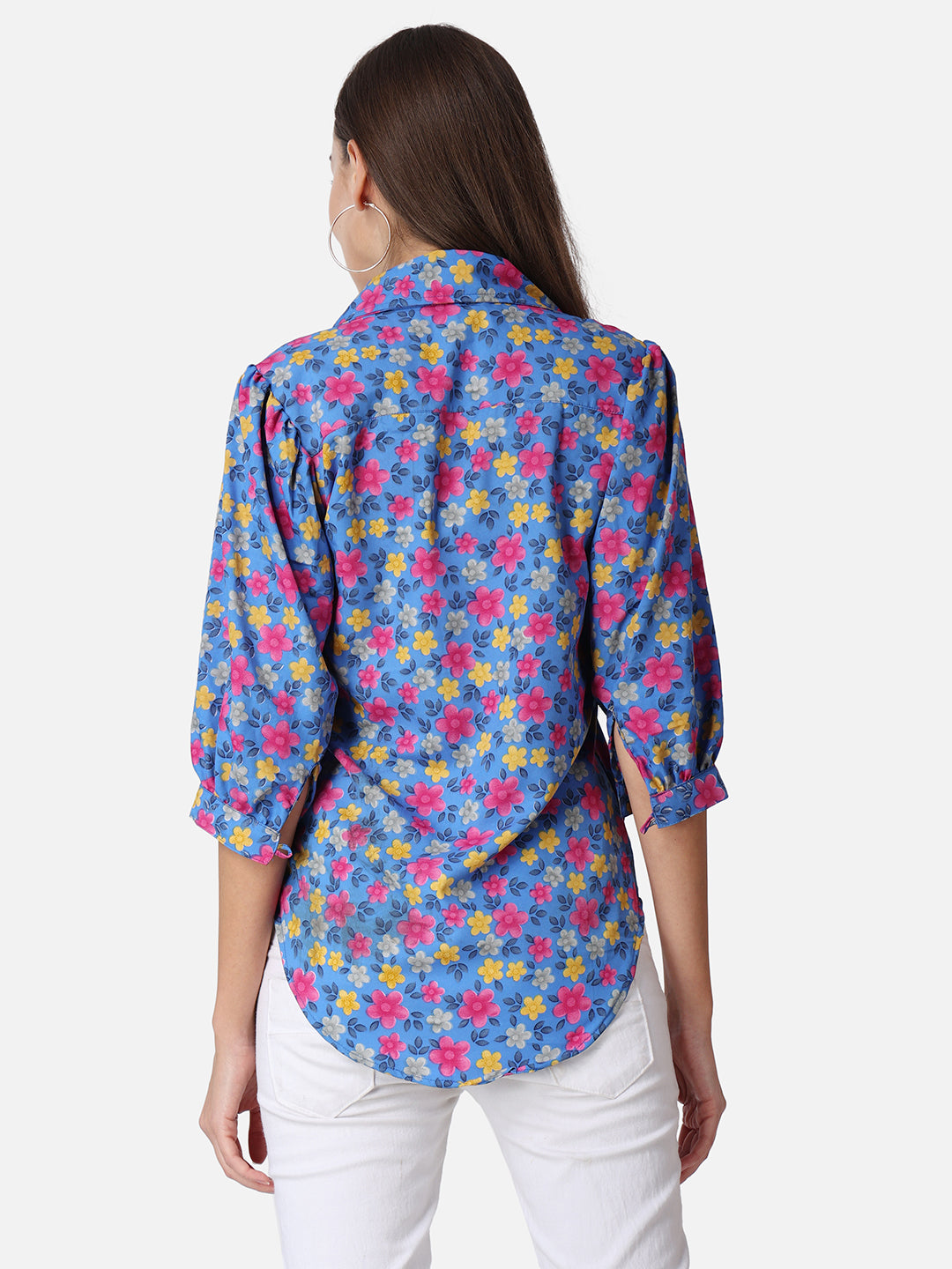 SCORPIUS Floral Printed Casual Shirt