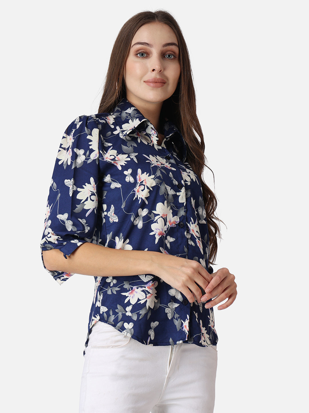 SCORPIUS Floral Printed Casual Shirt