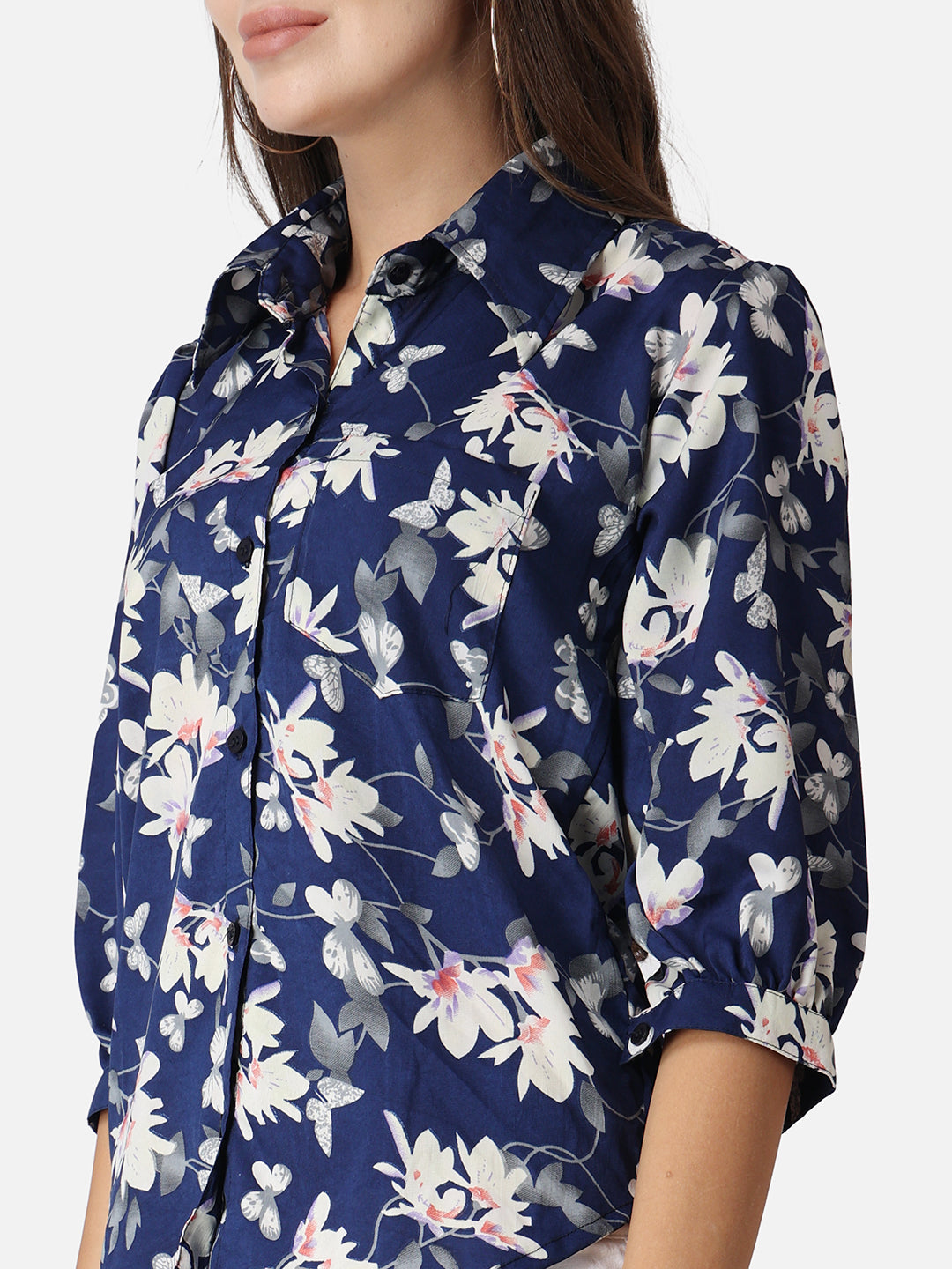 SCORPIUS Floral Printed Casual Shirt