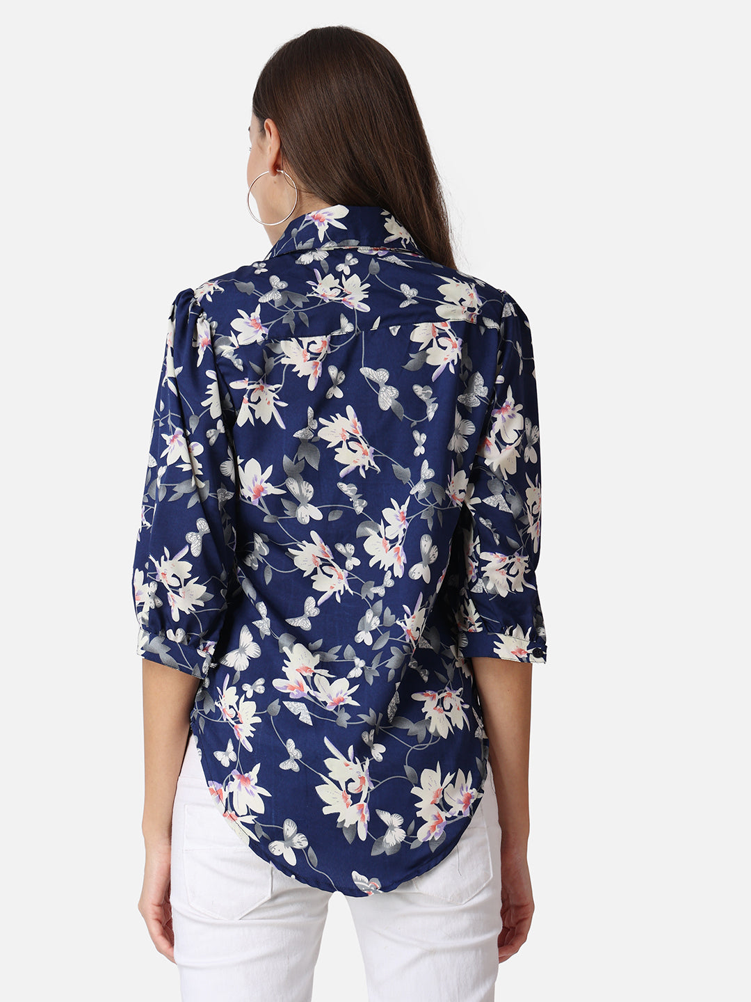 SCORPIUS Floral Printed Casual Shirt