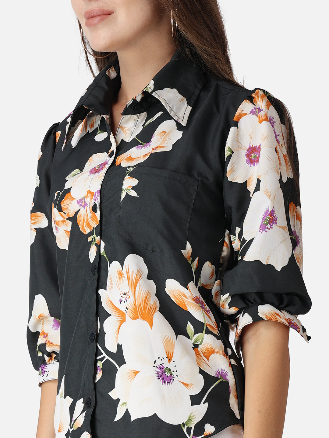 SCORPIUS Floral Printed Casual Shirt