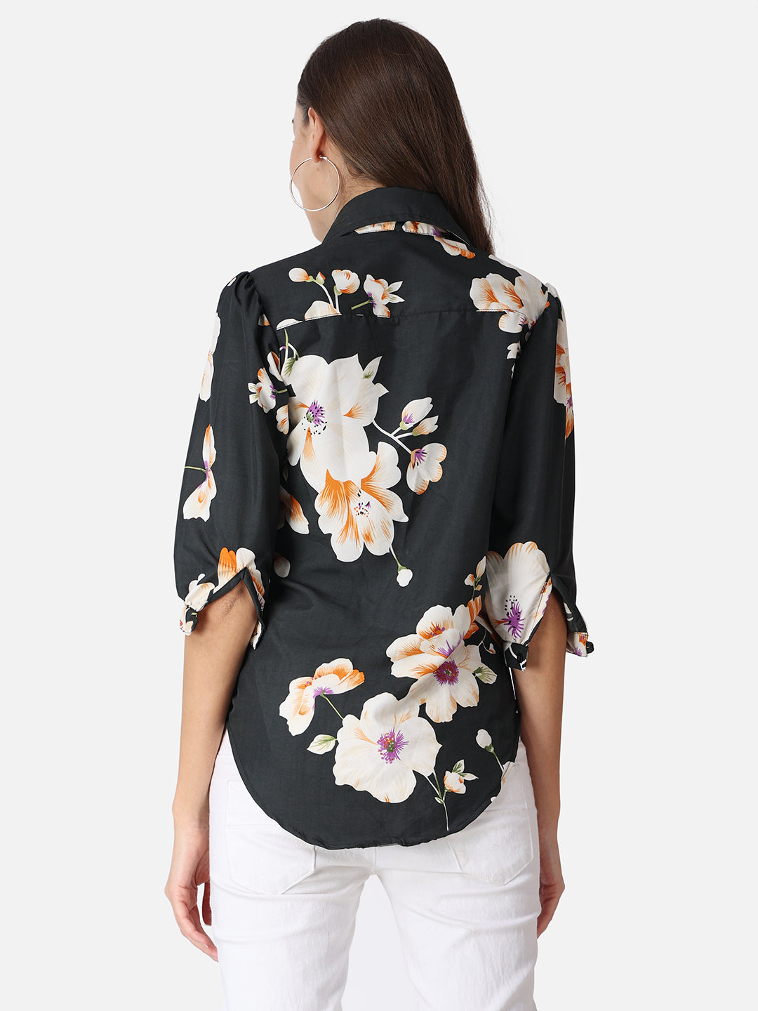 SCORPIUS Floral Printed Casual Shirt