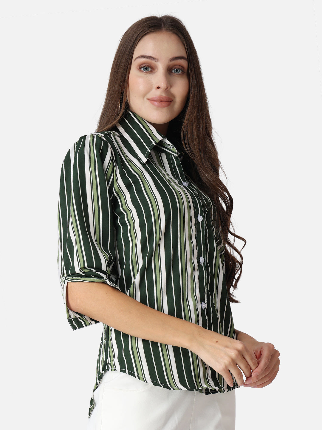 SCORPIUS Striped Classic Fit Casual Shirt