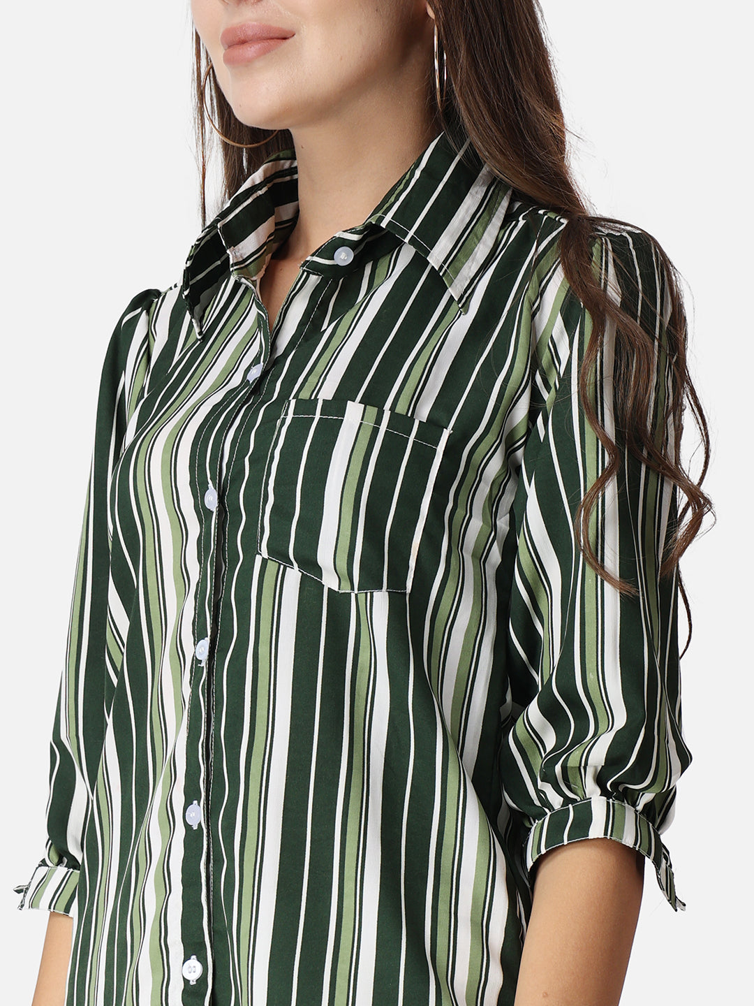 SCORPIUS Striped Classic Fit Casual Shirt