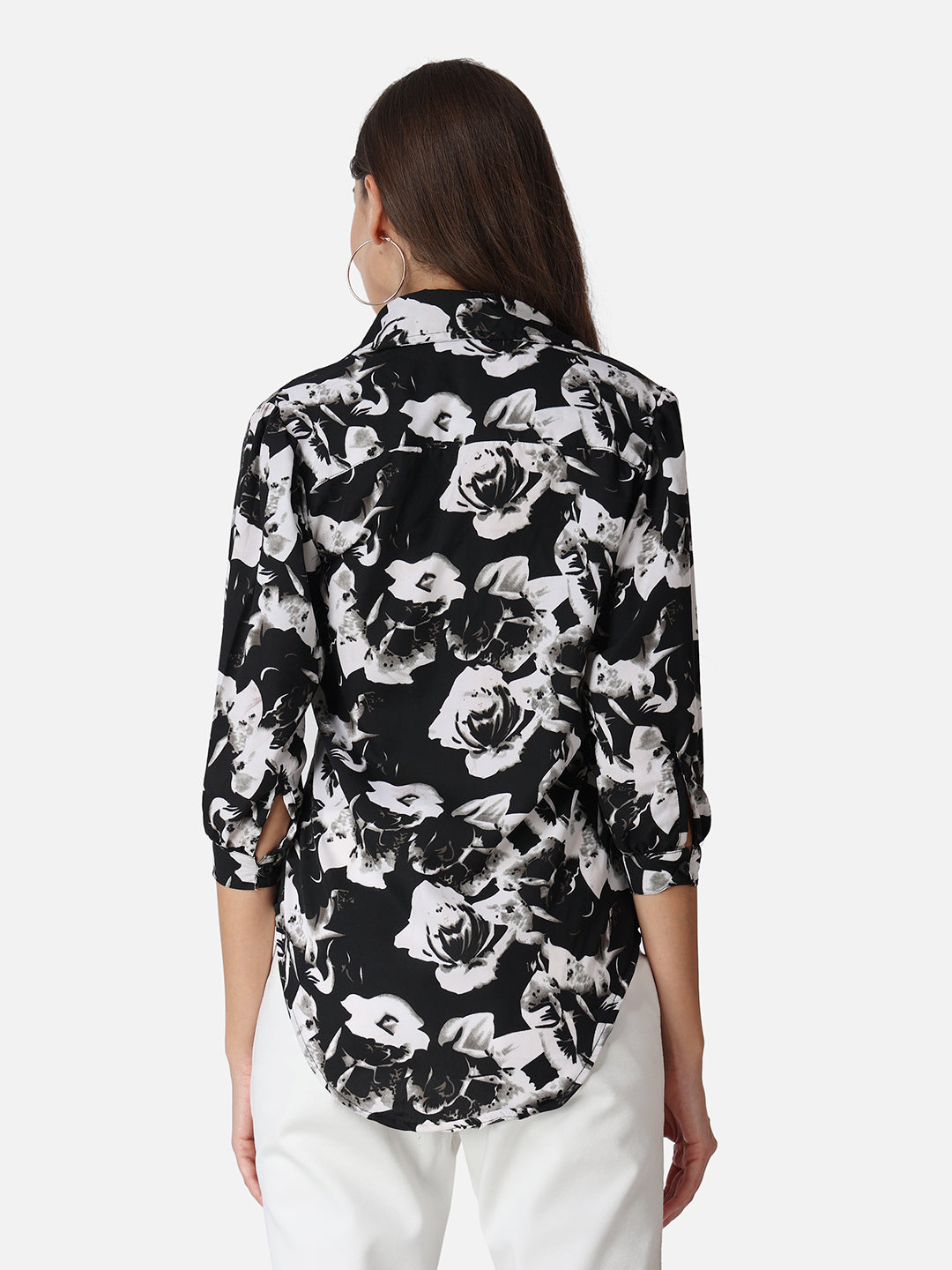 SCORPIUS Floral Printed Casual Shirt