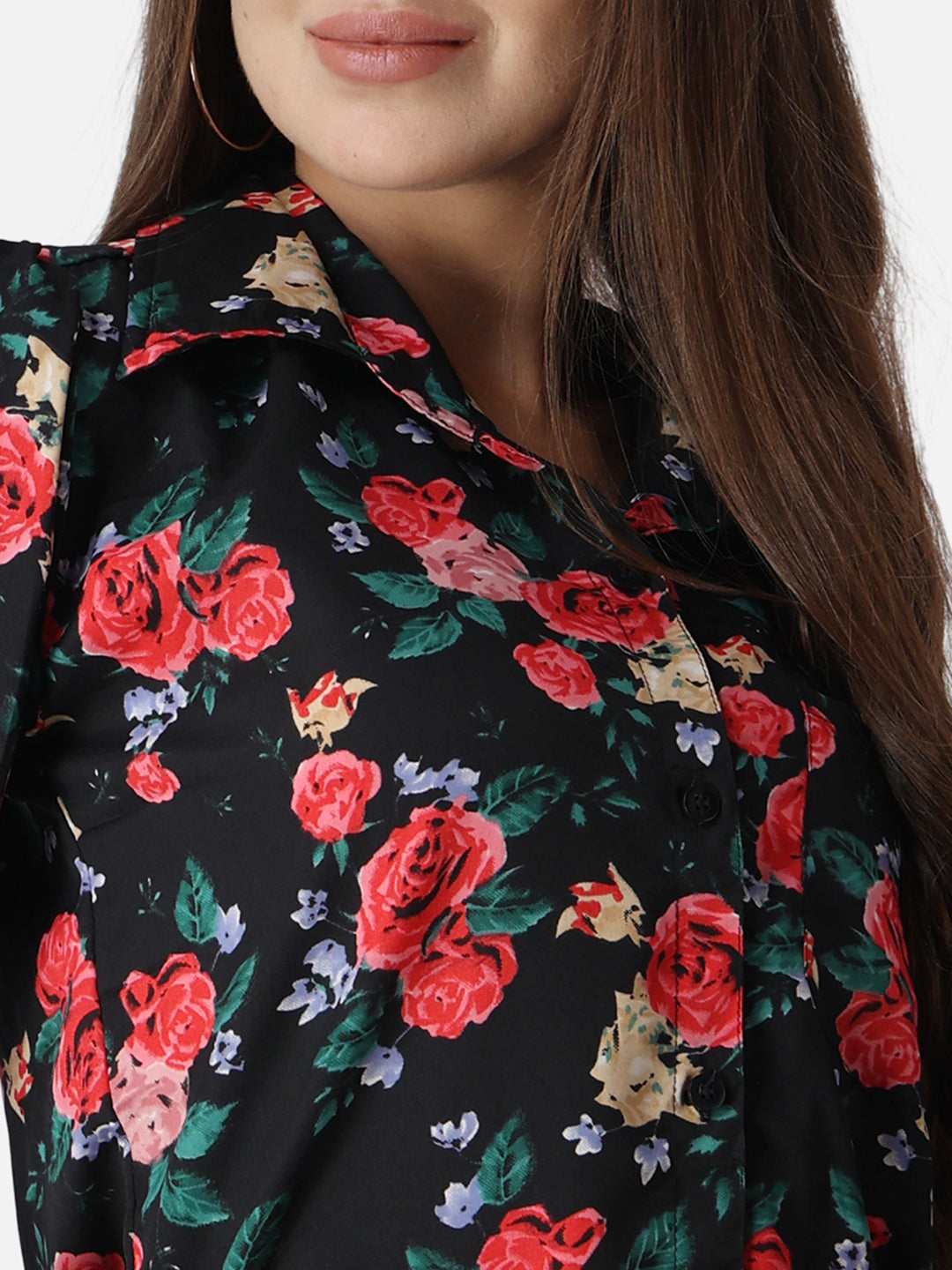 SCORPIUS Floral Printed Classic Fit Casual Shirt