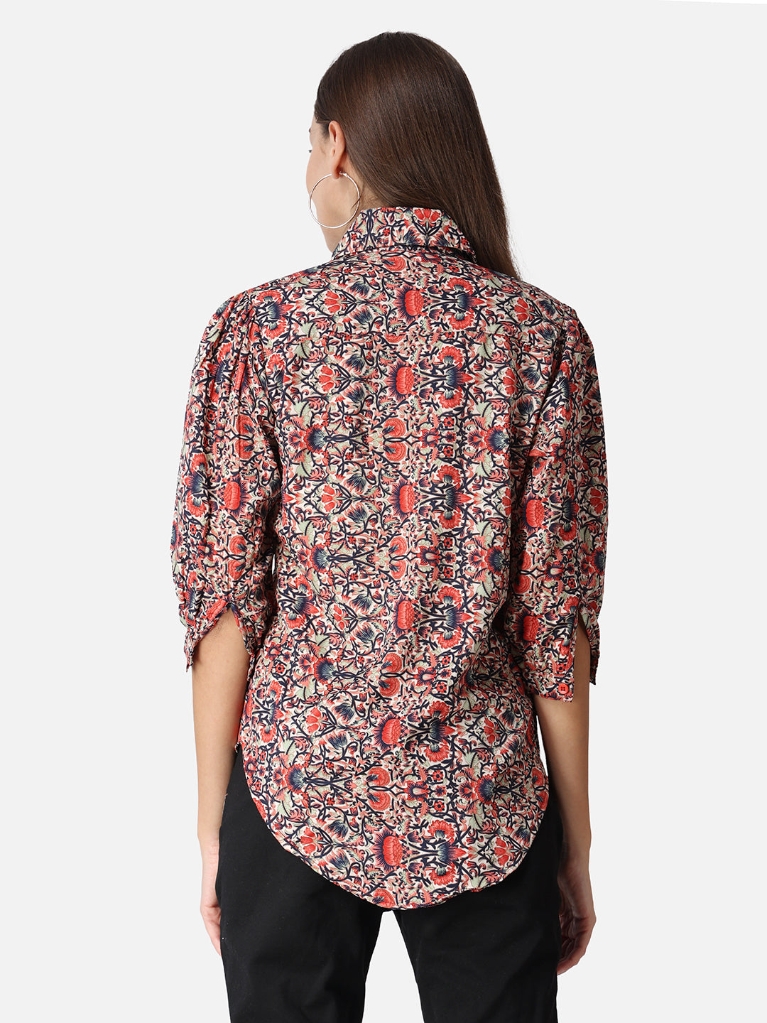 SCORPIUS Floral Printed Casual Shirt