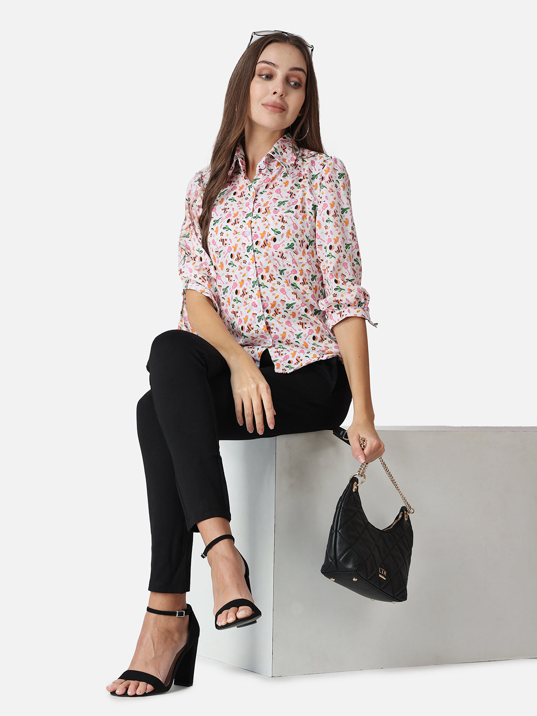 SCORPIUS Conversational Printed Casual Shirt