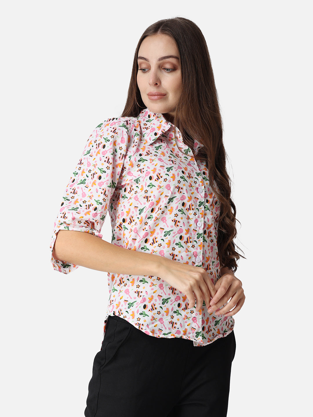 SCORPIUS Conversational Printed Casual Shirt