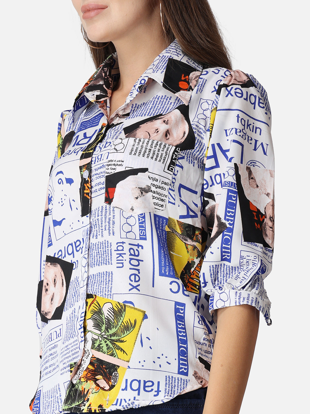 SCORPIUS Typography Printed Casual Shirt