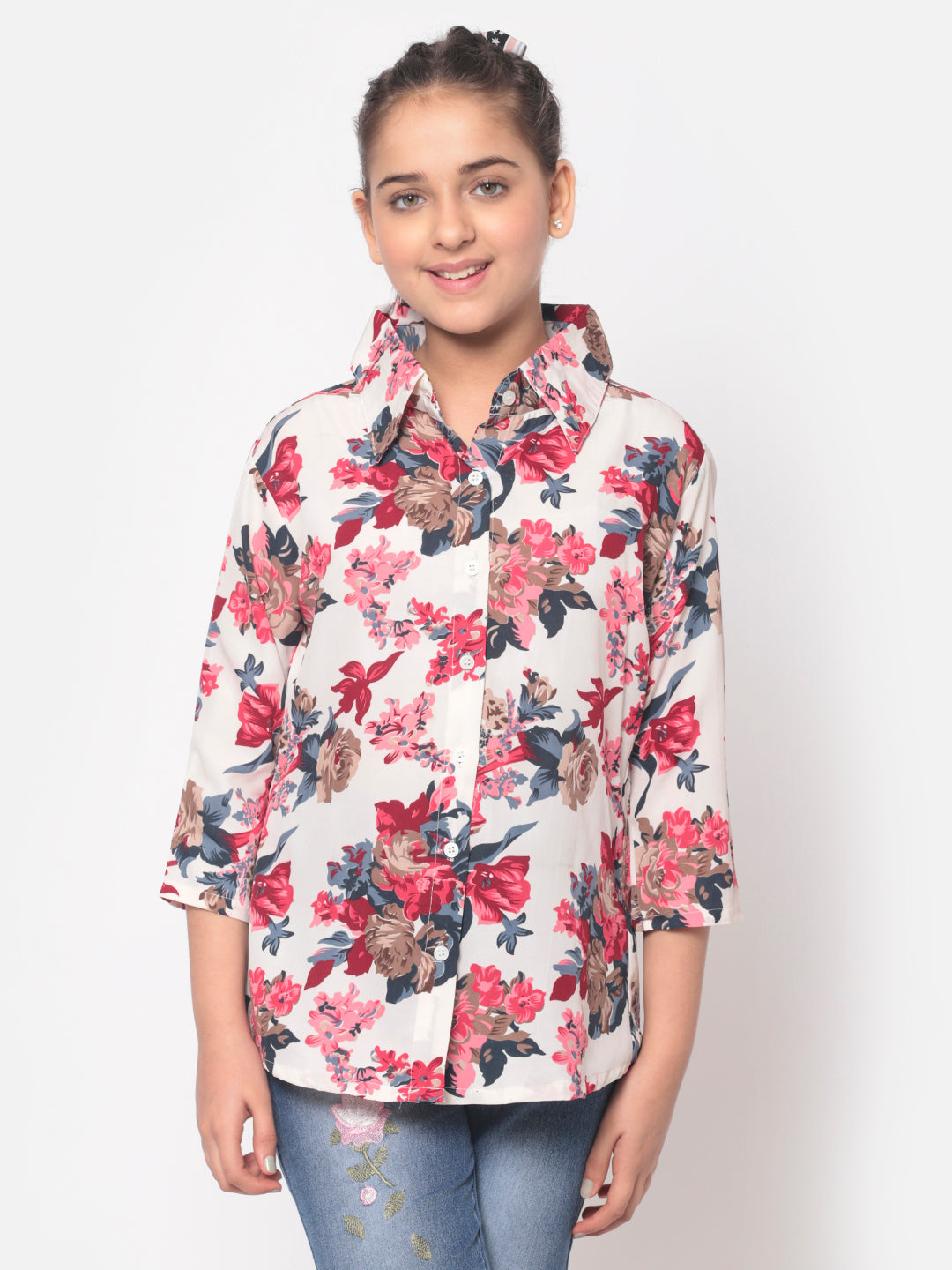 MINOS Floral Shirt