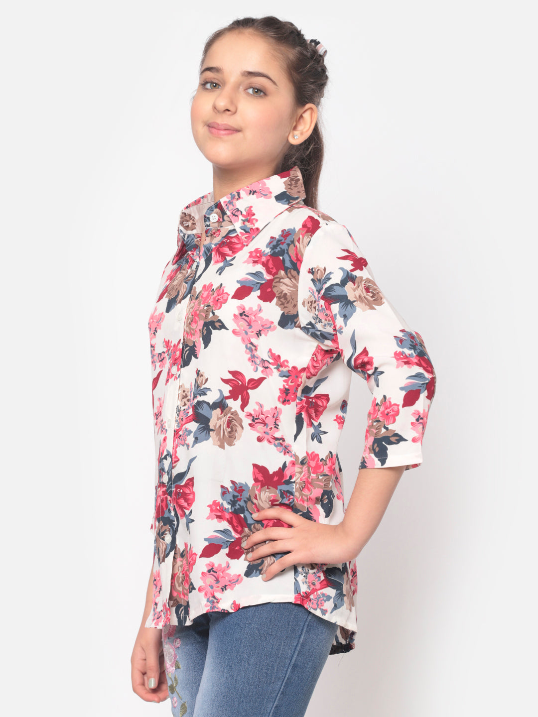 MINOS Floral Shirt