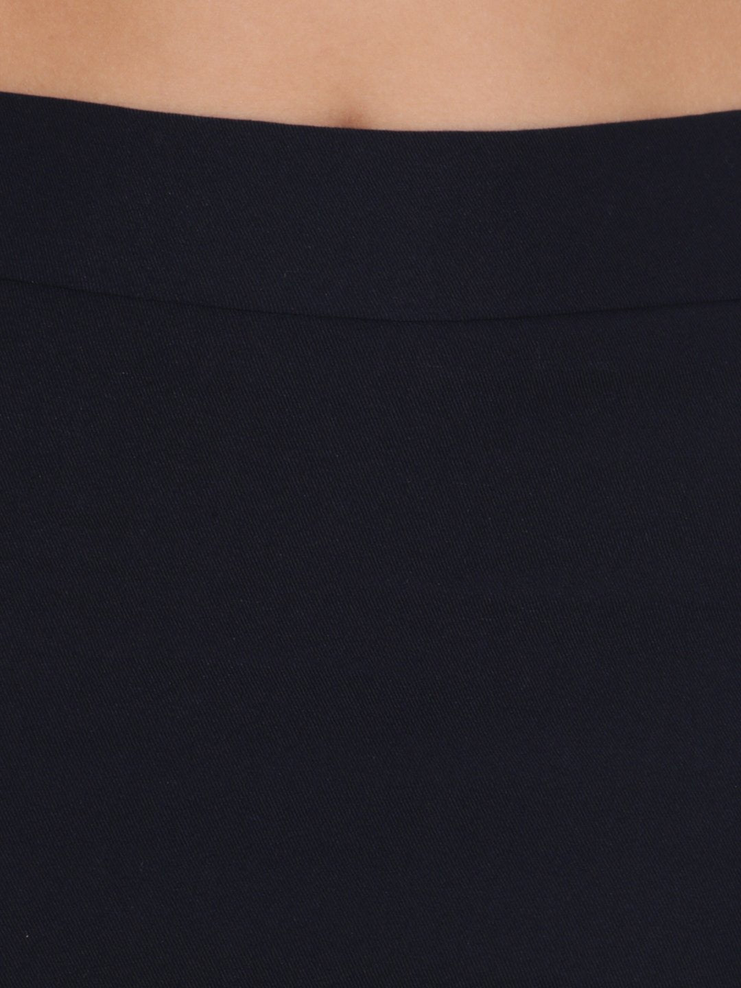 Navy Solid Skirt
