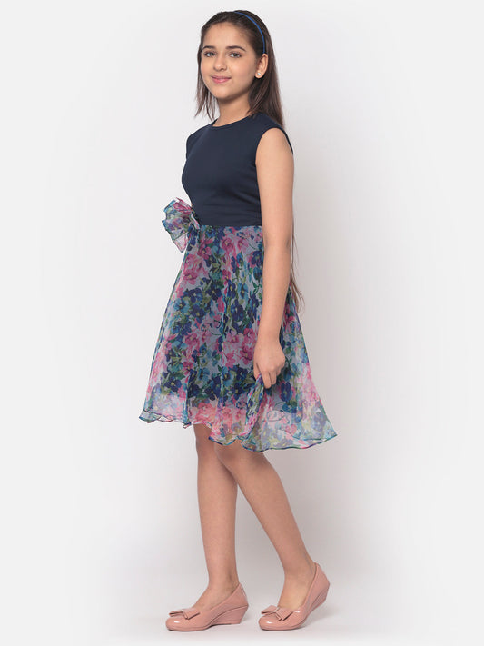 MINOS Fit & Flare Scuba Dress