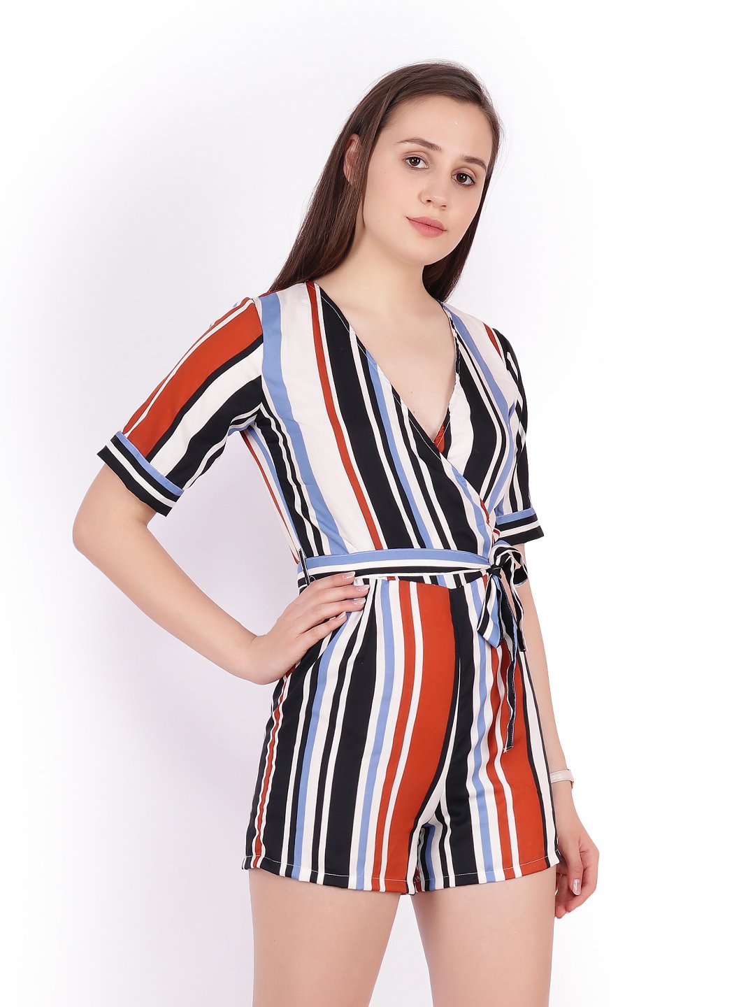 multicolor Printed  Jumpsuit