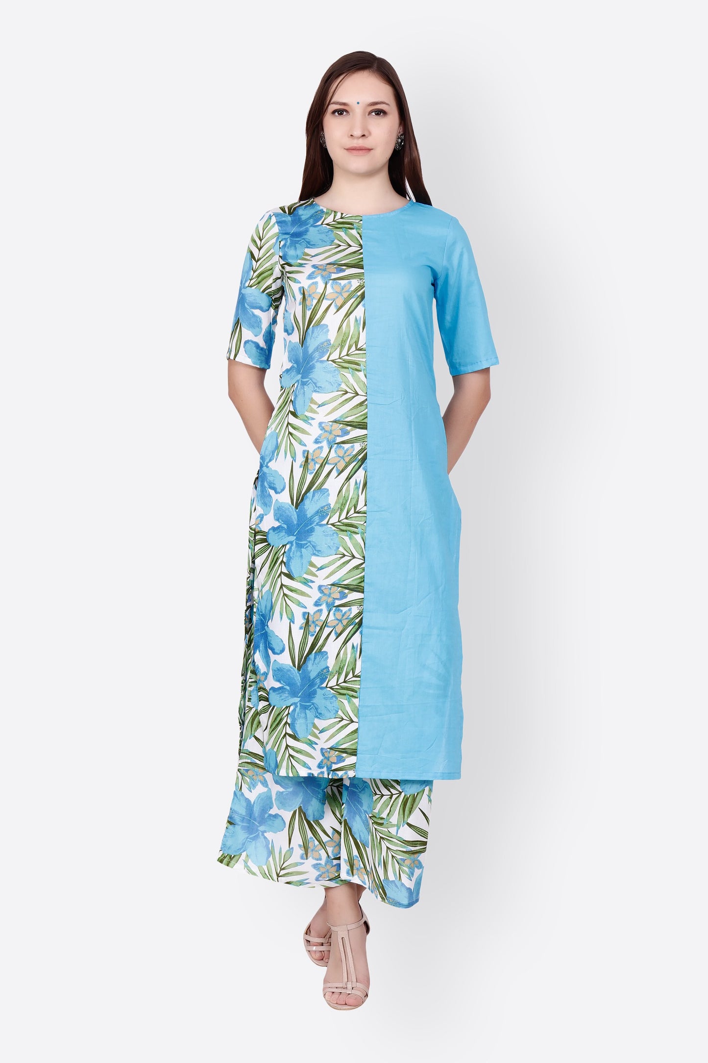 SCORPIUS HALF PRINTED KURTA