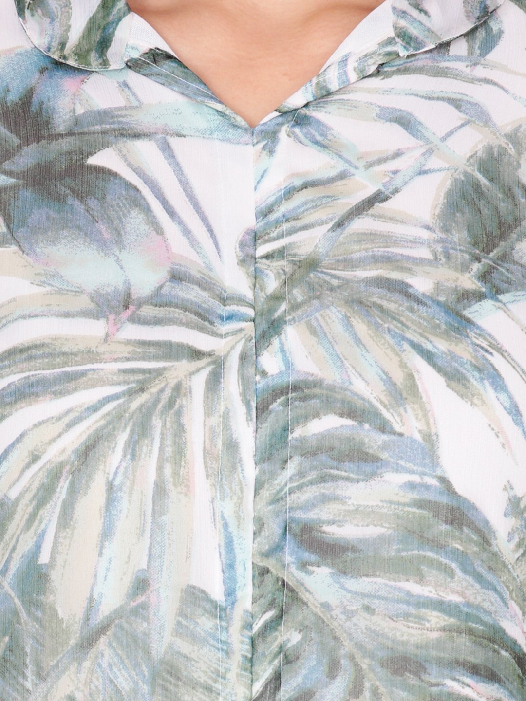 SCORPIUS GREY FLORAL LONGTOP