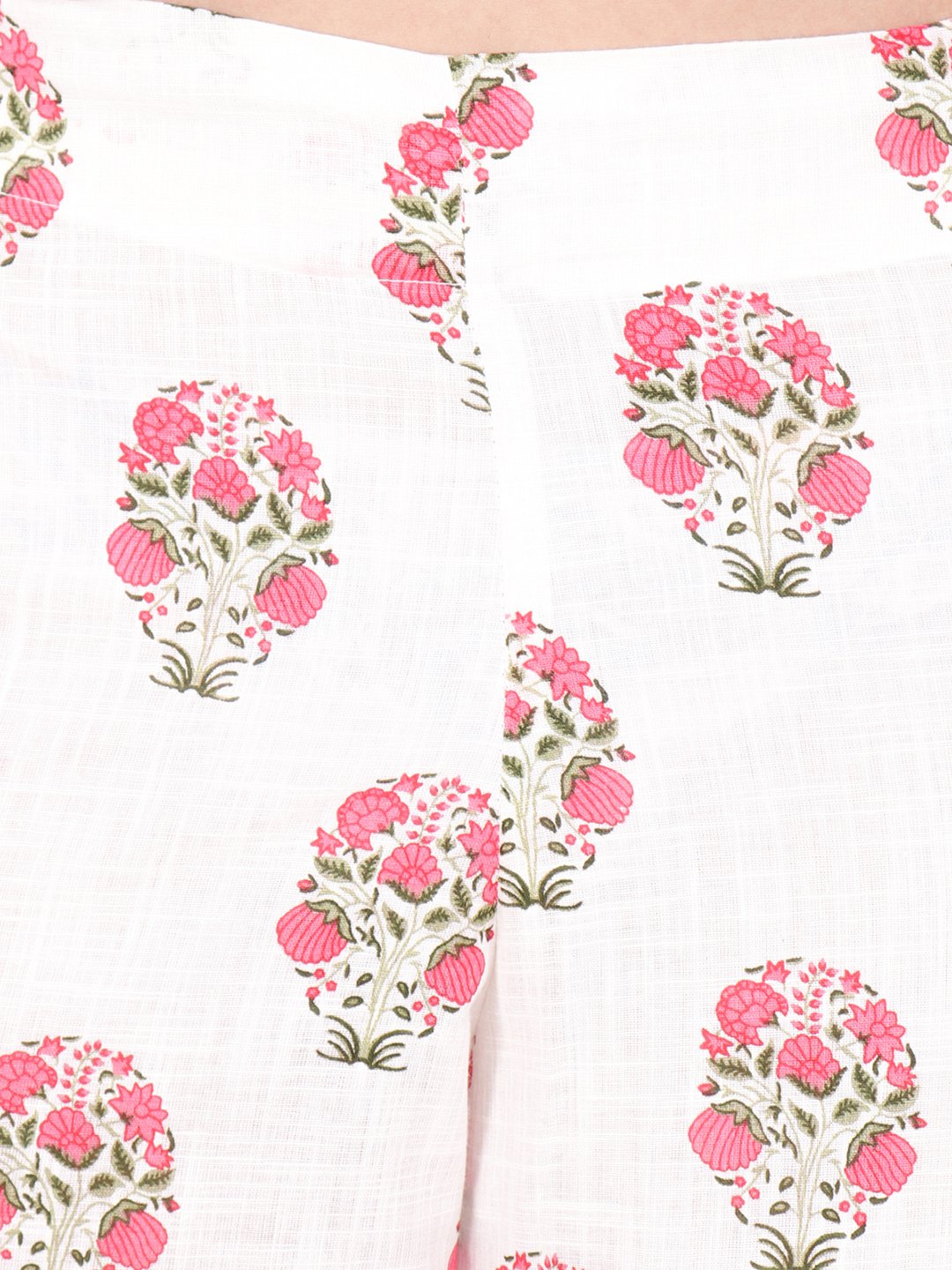 SCORPIUS white printed pallazo