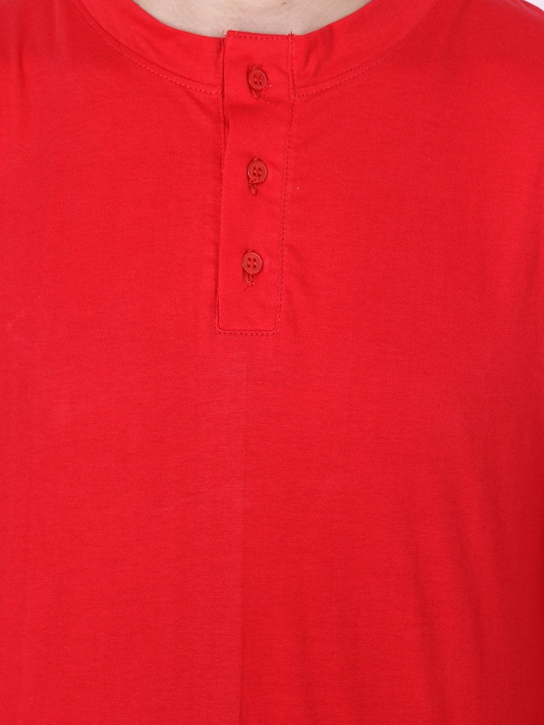 Red Solid Tshirt