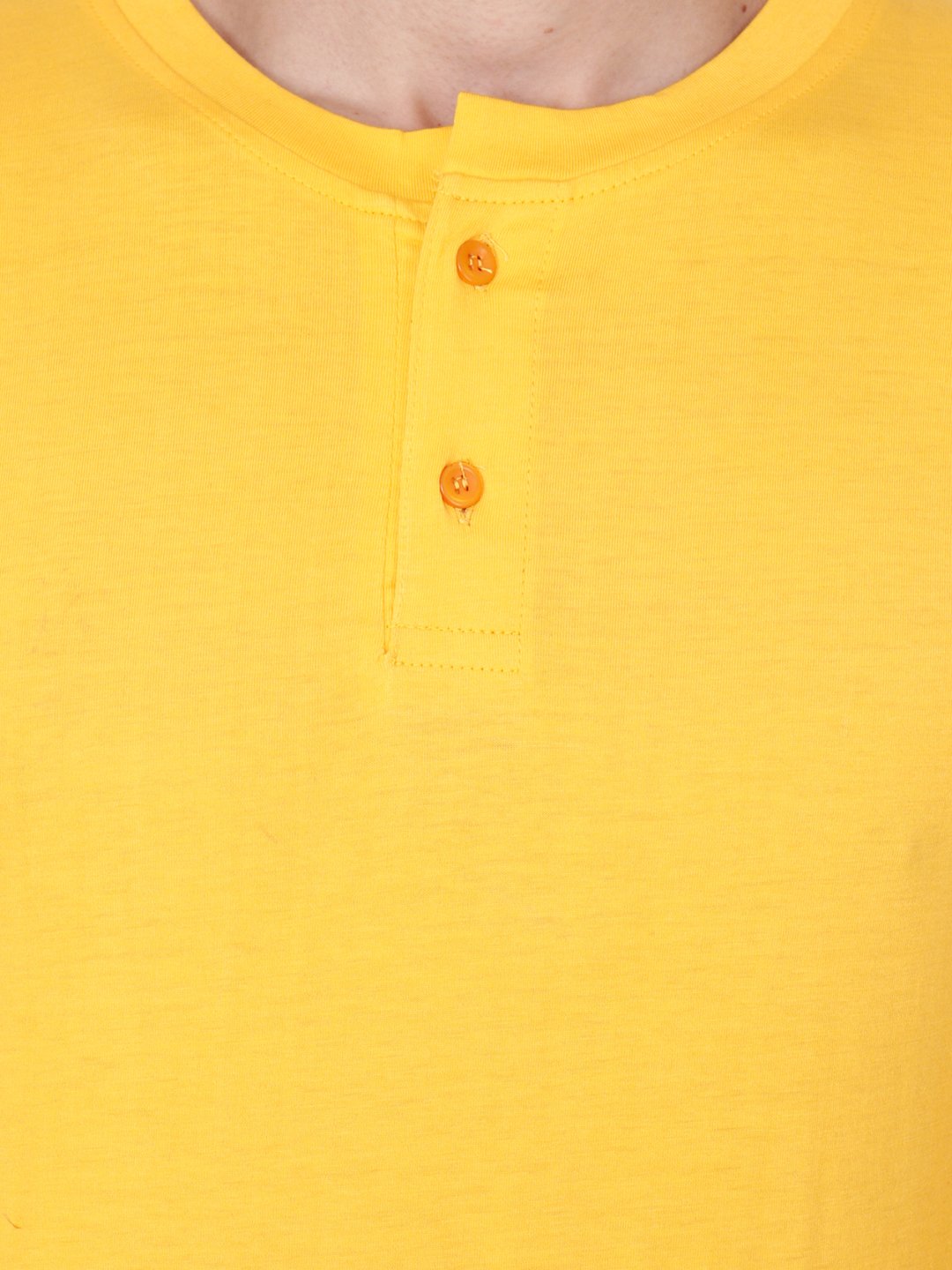 Yellow Solid Tshirt