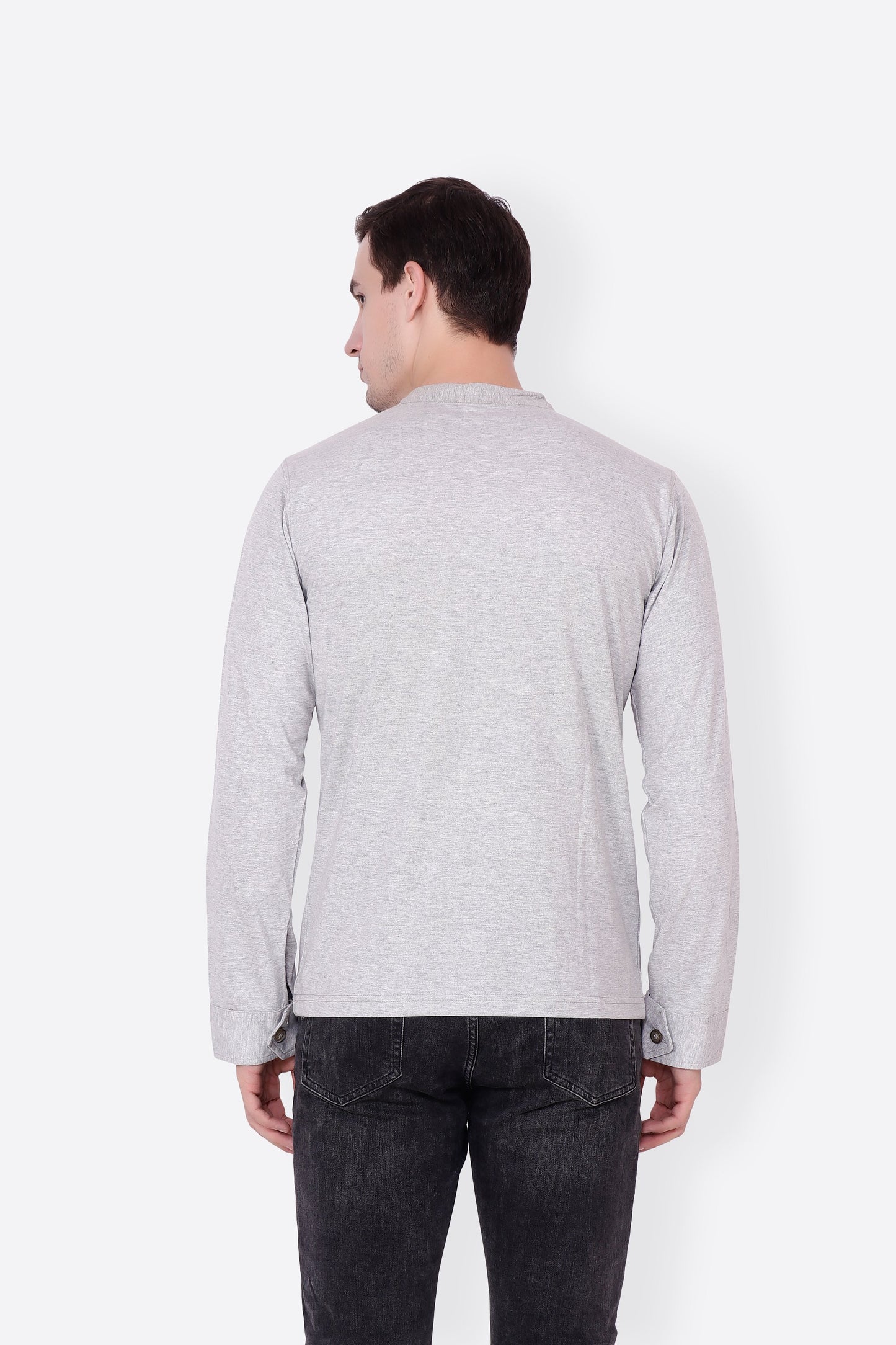 Grey Henley Tshirt