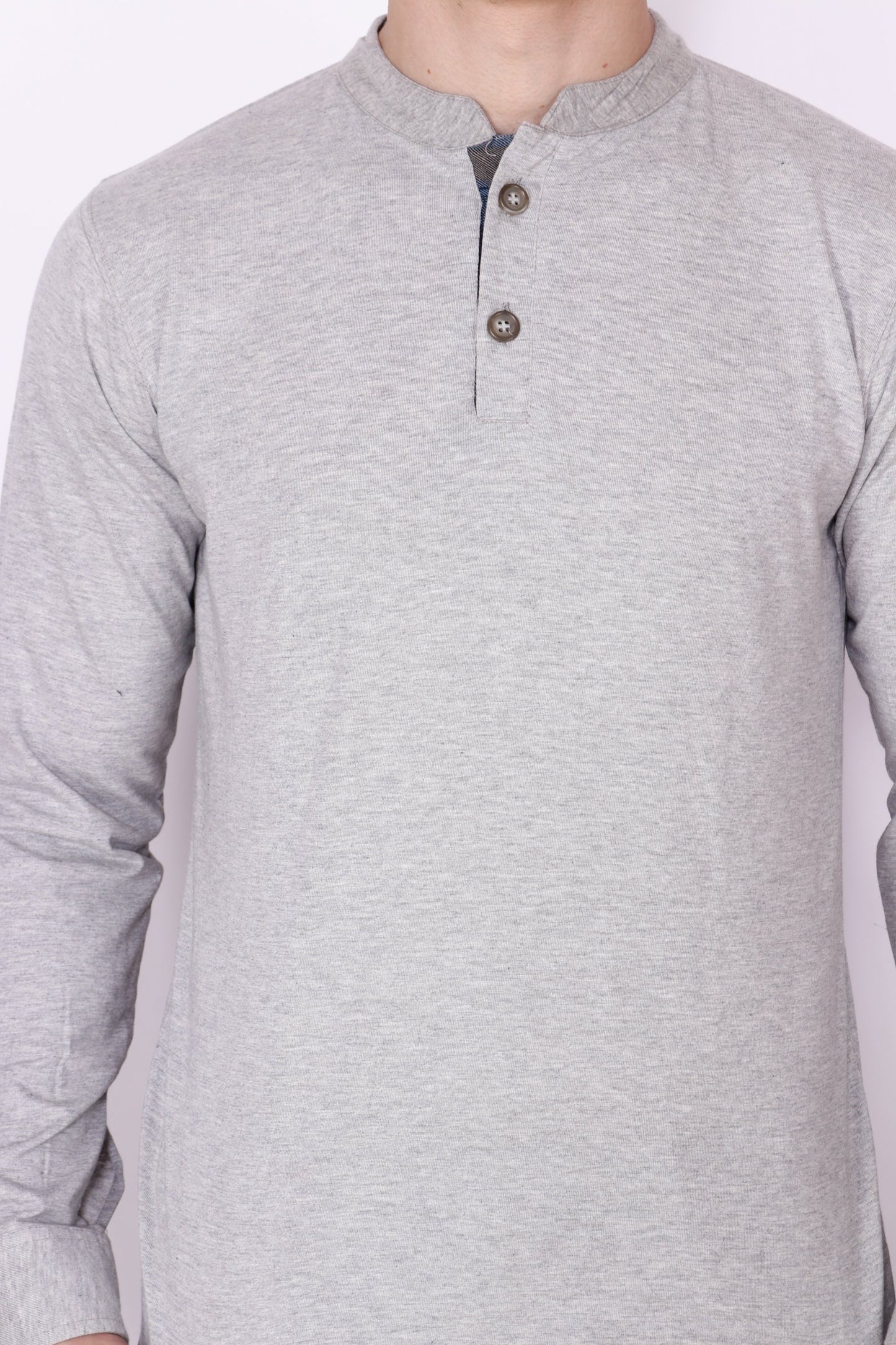 Grey Henley Tshirt