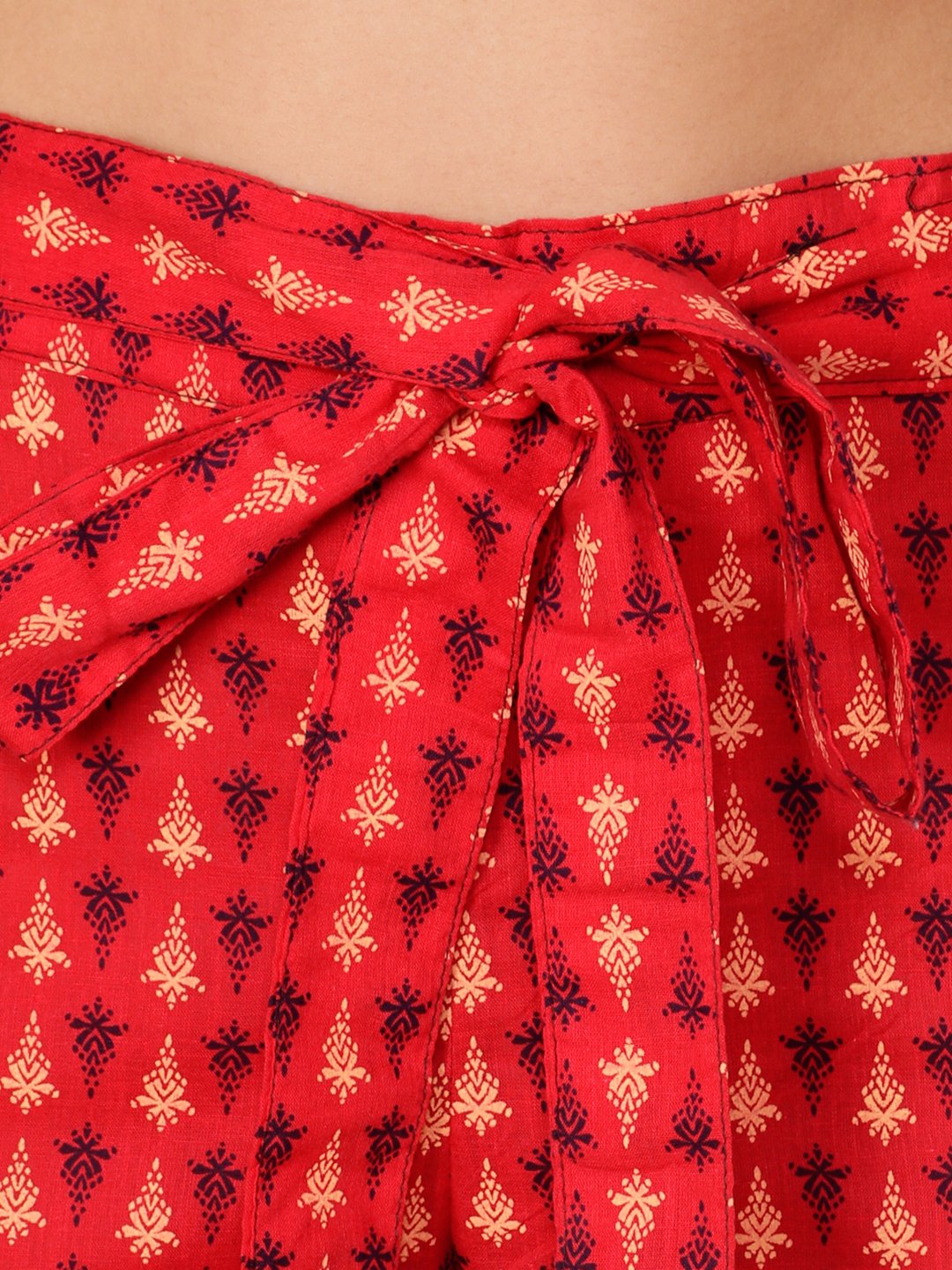 SCORPIUS RED PRINTED PALLAZO