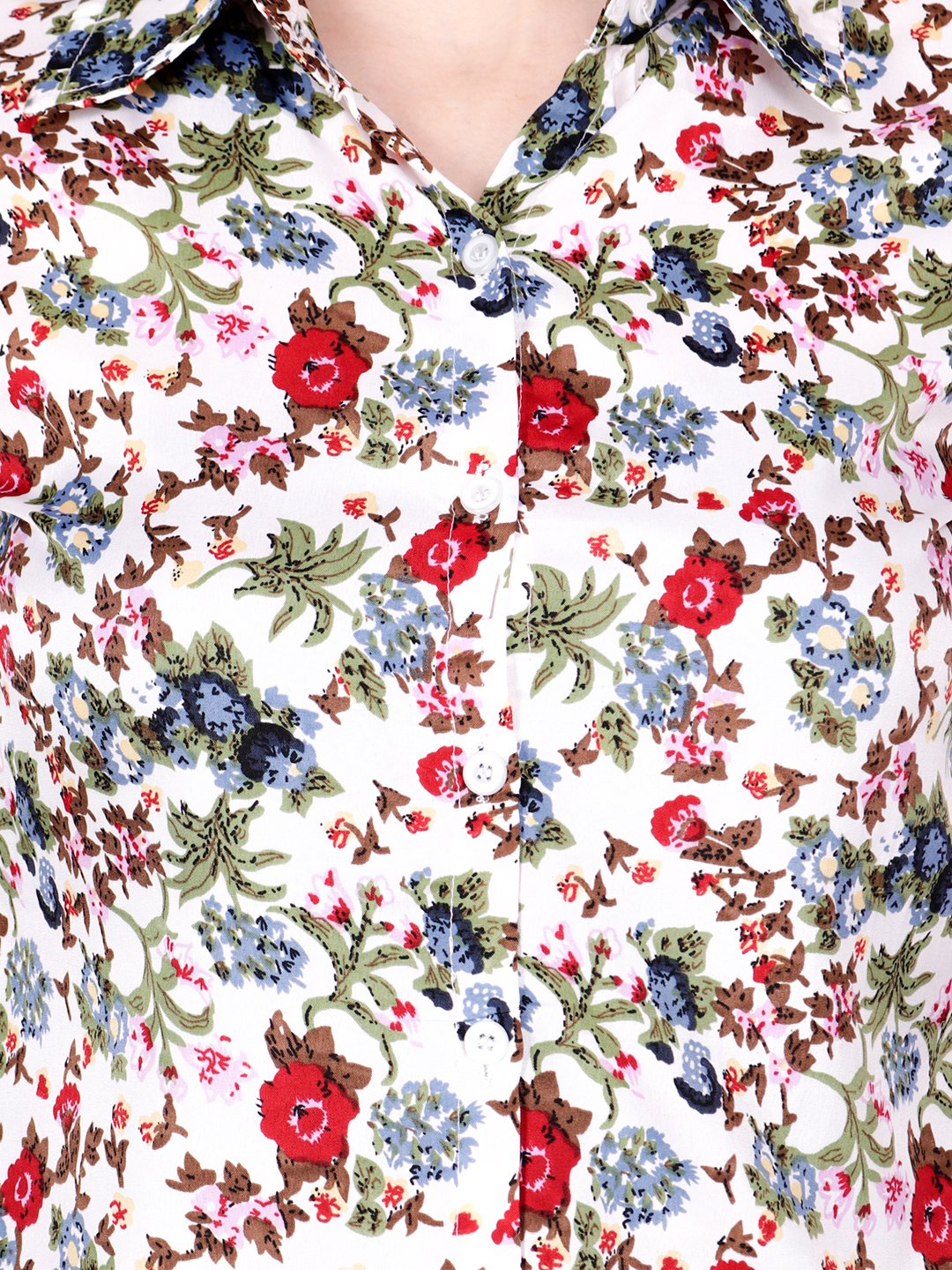 SCORPIUS WHITE PRINTED SHIRT