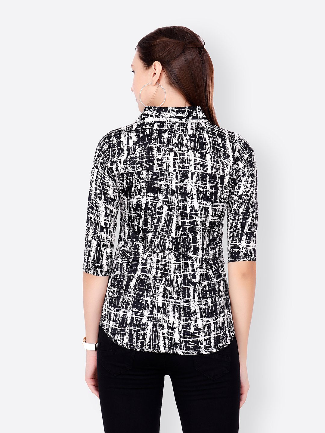 SCORPIUS BLACK AND WHITE SHIRT