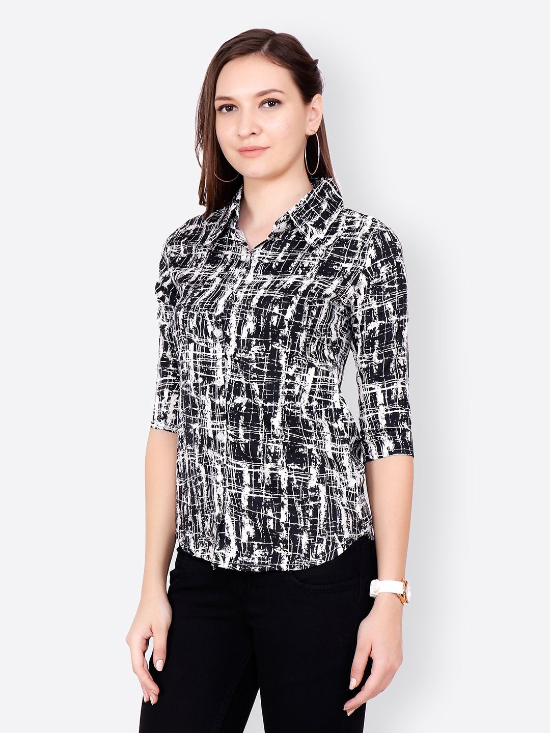 SCORPIUS BLACK AND WHITE SHIRT