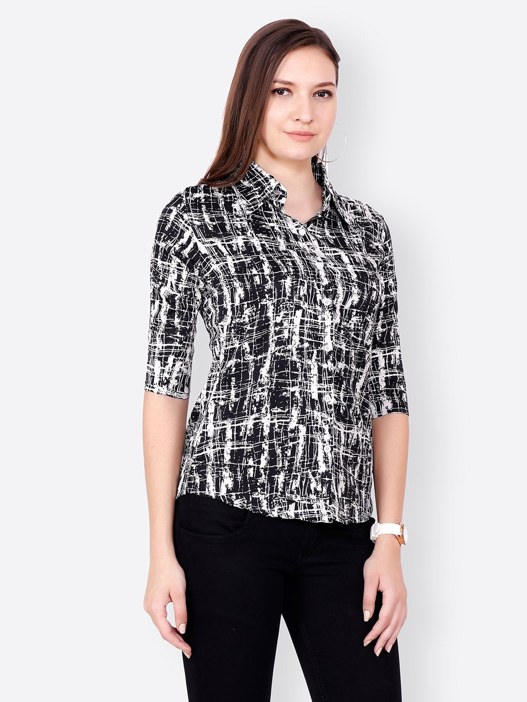SCORPIUS BLACK AND WHITE SHIRT
