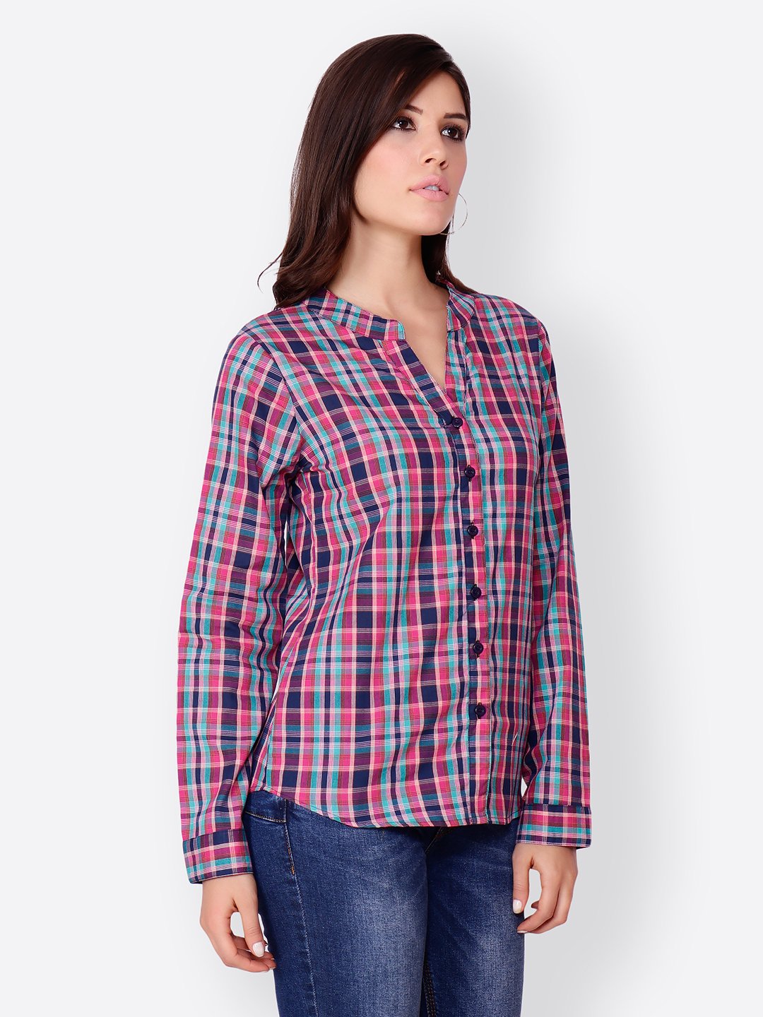 SCORPIUS PURPLE CHECK SHIRT